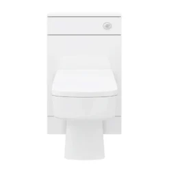 Nova High Gloss White BTW WC Unit Incl. Cistern + Square Pan W500 X D200mm 12 Nova High Gloss White BTW WC Unit Incl. Cistern + Square Pan W500 X D200mm -Victorian Plumbing Shop sqnovabtwunit n d1