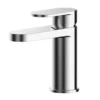 Asquiths Solitude Mini Mono Basin Mixer With Push-Button Waste -Victorian Plumbing Shop tab5106 l