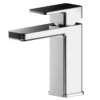 Asquiths Tranquil Mini Mono Basin Mixer With Push-Button Waste -Victorian Plumbing Shop tad5106 l