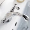 Orchard Winchester Basin Mixer Tap With White Lever Handles - Chrome 1 Orchard Winchester Basin Mixer Tap With White Lever Handles - Chrome -Victorian Plumbing Shop tap78a l8