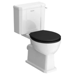 Trafalgar Close Coupled Toilet - Excludes Seat -Victorian Plumbing Shop tcct1 d5