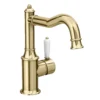 Trafalgar Traditional Gold Mono Basin Mixer Tap -Victorian Plumbing Shop td722gd d1a