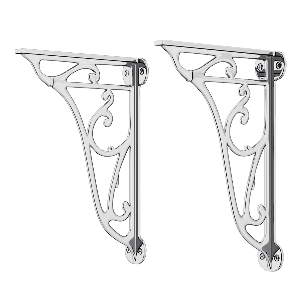 Chatsworth Traditional Low Level Toilet With Wall Brackets - Excludes Seat - Chrome 3 Chatsworth Traditional Low Level Toilet With Wall Brackets - Excludes Seat - Chrome