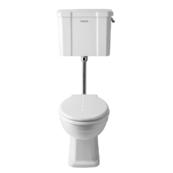 Trafalgar Low Level Toilet With Soft Close Seat - Traditional Ceramic WC 12 Trafalgar Low Level Toilet With Soft Close Seat - Traditional Ceramic WC -Victorian Plumbing Shop tllt1 d1