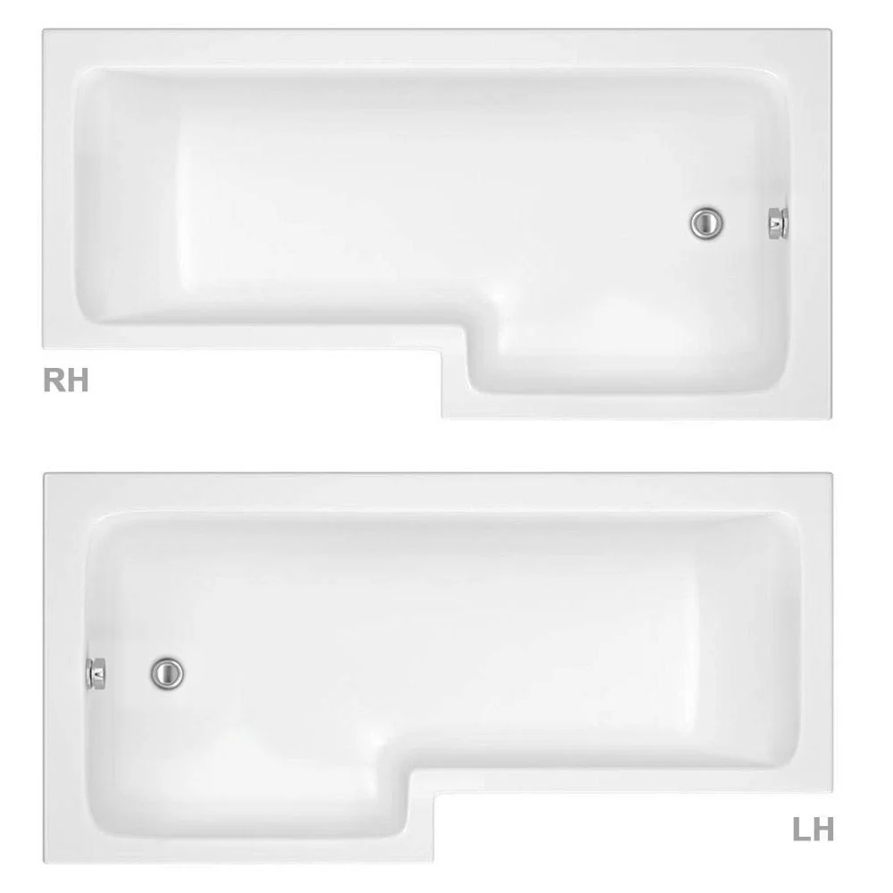 Toreno L-Shaped 1700 Complete Bathroom Package 3 Toreno L-Shaped 1700 Complete Bathroom Package - Image 2