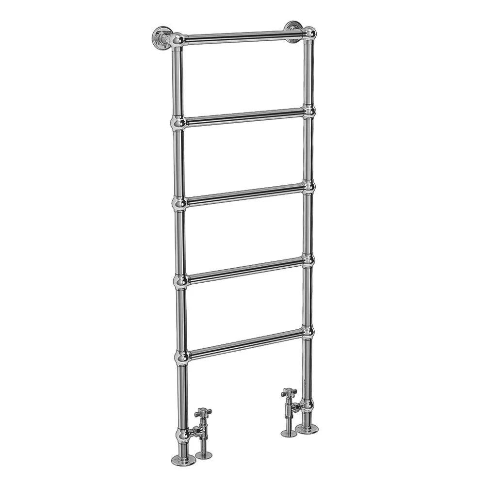 Chatsworth Floor Mounted Towel Rail 1550 X 600mm Chrome 4 Chatsworth Floor Mounted Towel Rail 1550 X 600mm Chrome - Image 2