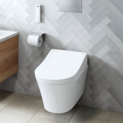 Toto Washlet RG Lite Rimless Wall Hung Shower Toilet & Remote Control -Victorian Plumbing Shop ttwhswcrgl