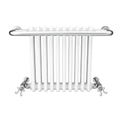 Bromley Traditional Wall Hung Towel Rail Radiator (742 X 492mm) 9 Bromley Traditional Wall Hung Towel Rail Radiator (742 X 492mm) -Victorian Plumbing Shop twmr01 d2