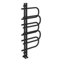 Malmo Designer Radiator 1200 X 500 Matt Black