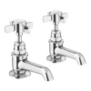 Premier® Nuie Traditional Beaumont Long Nose Basin Taps - Chrome -Victorian Plumbing Shop ultratraditionalbeaumontlongnosebasintapsi321xev1l