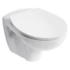Armitage Shanks Sandringham 21 Wall Mounted WC + Soft Close Seat -Victorian Plumbing Shop v391001 l