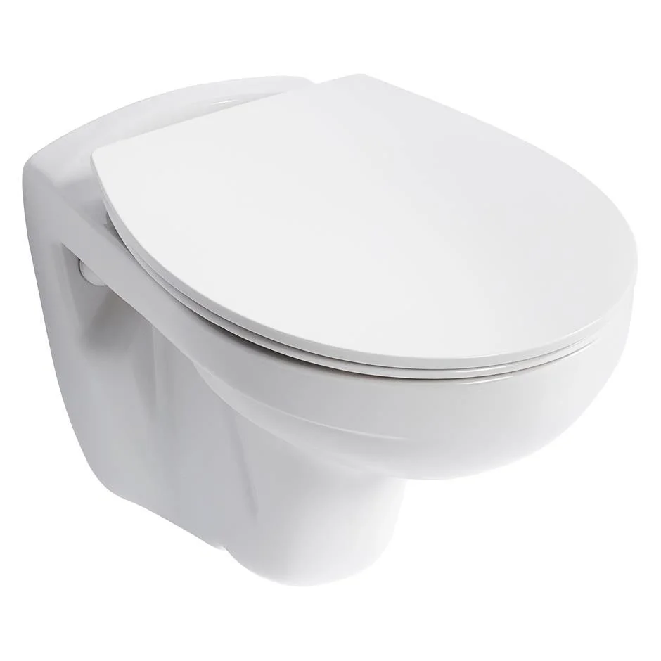 Armitage Shanks Sandringham 21 Wall Mounted WC + Soft Close Seat 3 Armitage Shanks Sandringham 21 Wall Mounted WC + Soft Close Seat