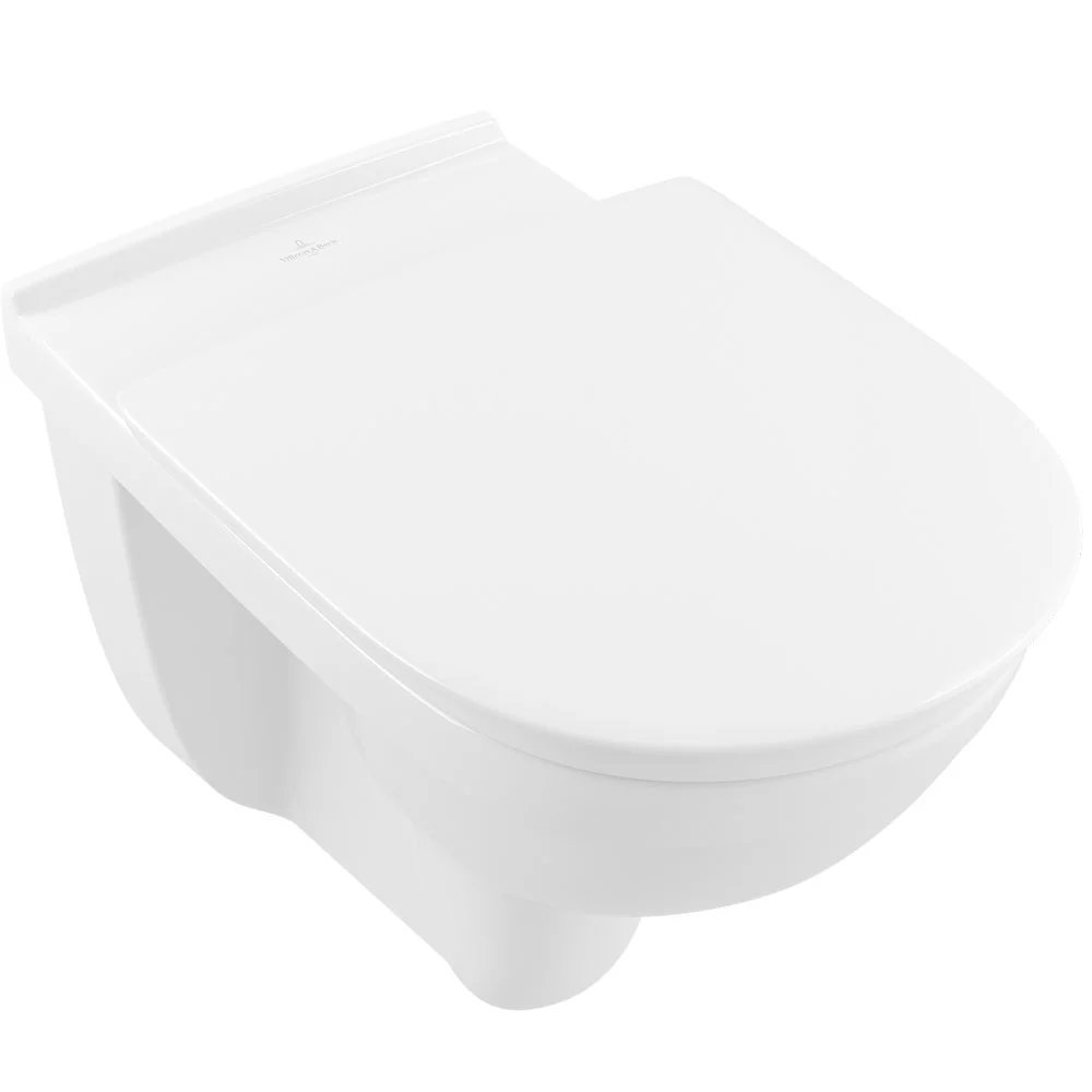 Villeroy And Boch ViCare Rimless Wall Hung Toilet + Soft Close Seat 5 Villeroy And Boch ViCare Rimless Wall Hung Toilet + Soft Close Seat - Image 3