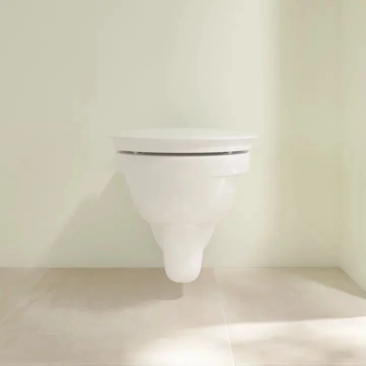 Villeroy And Boch ViCare Rimless Wall Hung Toilet + Soft Close Seat 3 Villeroy And Boch ViCare Rimless Wall Hung Toilet + Soft Close Seat