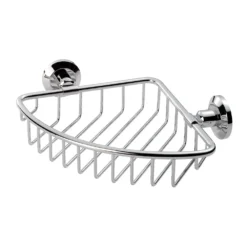 Venice Corner Soap Basket - Chrome