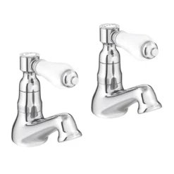 Lancaster Traditional Basin Taps